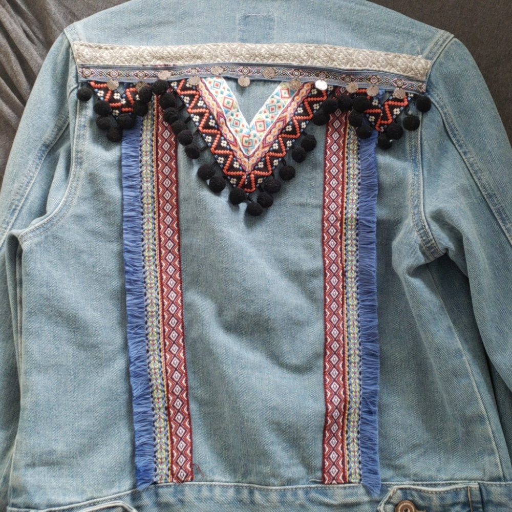 Tapestry Jean Jacket